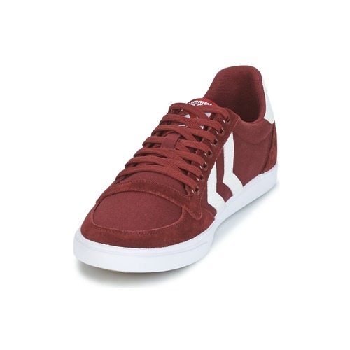 hummel STADIL CANEVAS LOW Bordô