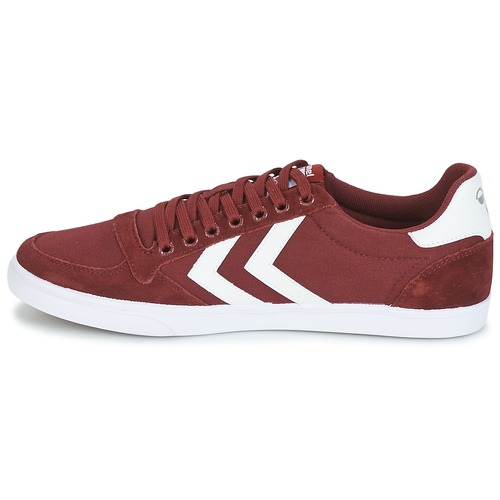 hummel STADIL CANEVAS LOW Bordô