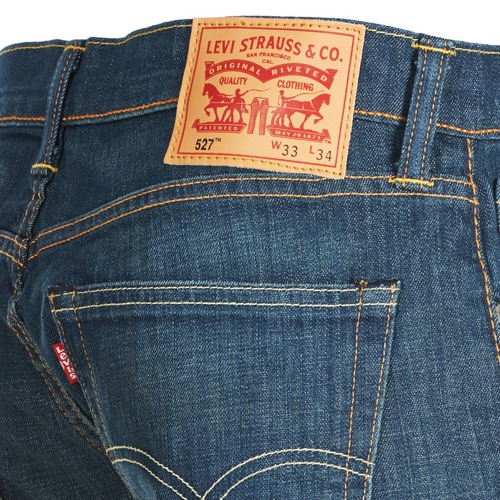 Levi's 527 SLIM BOOT CUT Azul