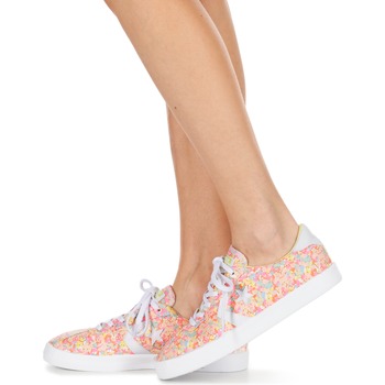 Converse BREAKPOINT FLORAL TEXTILE OX Rosa / Branco