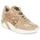 Sapatos Mulher Polo Ralph Laure CHICAGO Bege / Ouro