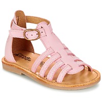 Sapatos Rapariga Sandálias Mocassins & Sapato de vela JASMA Rosa