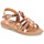 Sapatos Rapariga Sandálias Chinelos / Tamancos GROUFLA Bronze