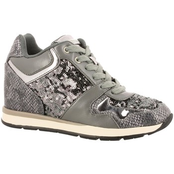 Sapatos Mulher Sapatilhas Guess LACEYY PAILLETTES Cinza