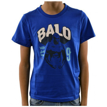 Textil Criança T-shirts e Pólos Puma Balotelli JR Azul
