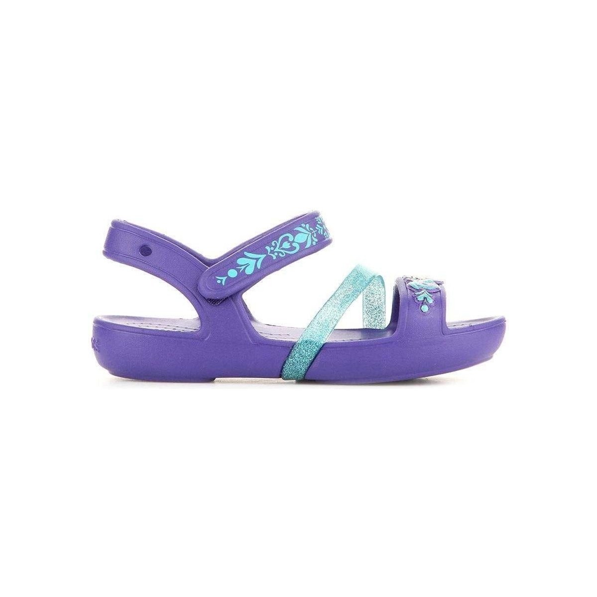 Sapatos Criança Sandálias Crocs Line Frozen Sandal 204139-506 Multicolor