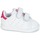 Sapatos Rapariga Sapatilhas adidas Originals STAN SMITH CF I Branco / Rosa