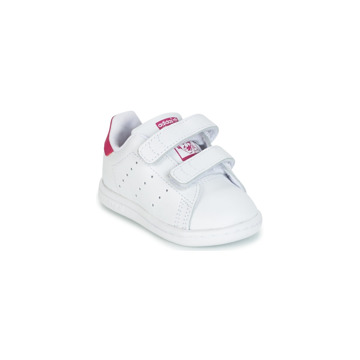 Sapatos Rapariga Sapatilhas adidas Originals STAN SMITH CF I Branco / Rosa