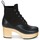 Sapatos Mulher Botins Swedish hasbeens HIPPIE LACE UP Preto