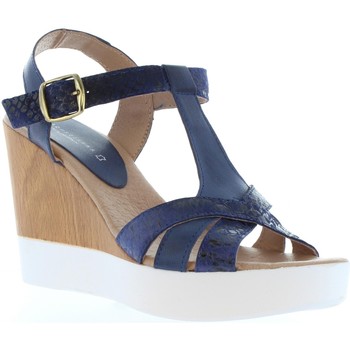 Sapatos Mulher Sandálias Vaquetillas 20159 Azul