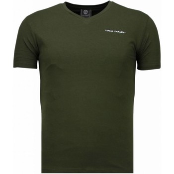 Textil Homem T-Shirt mangas curtas Local Fanatic 45212978 Verde