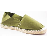 Sapatos Alpargatas Made In Spain 1940 Sandálias esparto esparto verde plana Branco