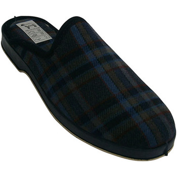 Sapatos Homem Chinelos Made In Spain 1940 Piso Thongs borracha quadriculada Soca n Azul