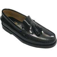 Sapatos Homem Mocassins Edward's Castellanos borlas em preto  em Preto