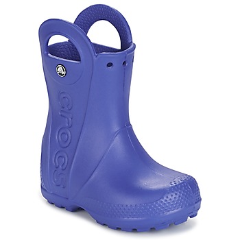 Sapatos Criança Botas de borracha Crocs HANDLE IT RAIN BOOT Azul