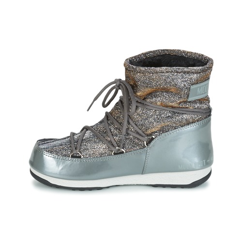 Moon Boot MOON BOOT LOW LUREX Cinza / Prateado