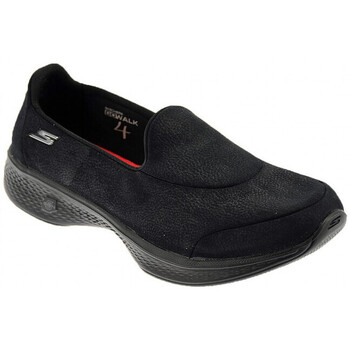 Sapatos Mulher Sapatilhas 216015-NVGY Skechers GO WALK 4 INSPIRE Preto
