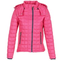 Textil Mulher Quispos Superdry FUJI BOX QUILTED Rosa