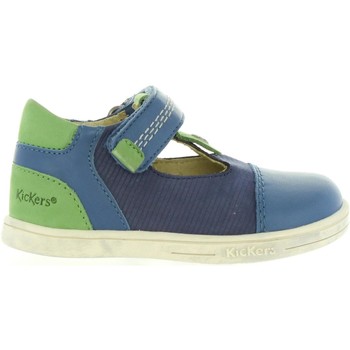 Sapatos Criança Novidades da coleção Kickers 413551-10 TROPICO Azul