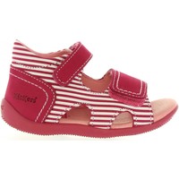 Sapatos Criança Sandálias Kickers 469520 BI SEA Vermelho