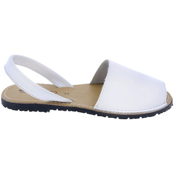 Sapatos Mulher Sapatos & Richelieu Huran Sandalias Menorquinas Blanco Branco