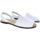 Sapatos Mulher Sapatos & Richelieu Huran Sandalias Menorquinas Blanco Branco