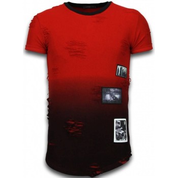 Textil Homem T-Shirt mangas curtas Justing 46496453 Vermelho