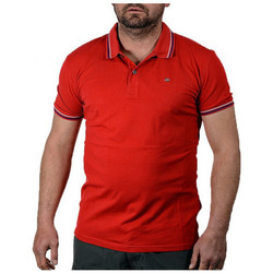 Textil Homem T-shirts e Pólos Napapijri ELDISSTRIPEA Vermelho