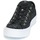 Sapatos Mulher Sapatilhas Converse CHUCK TAYLOR ALL STAR SHIMMER SUEDE OX BLACK/BLACK/WHITE Preto / Branco