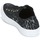 Sapatos Mulher Sapatilhas Converse CHUCK TAYLOR ALL STAR SHIMMER SUEDE OX BLACK/BLACK/WHITE Preto / Branco