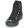 Sapatos Mulher Sapatilhas de cano-alto Converse CHUCK TAYLOR ALL STAR MONO PLUSH SUEDE HI BLACK/BLACK/BLACK Preto