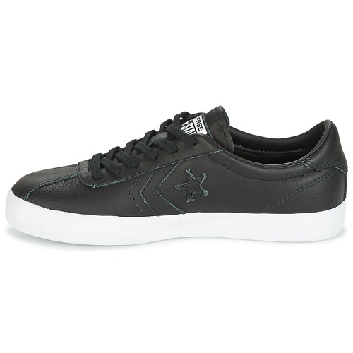 Converse BREAKPOINT FOUNDATIONAL LEATHER OX BLACK/BLACK/WHITE Preto / Branco