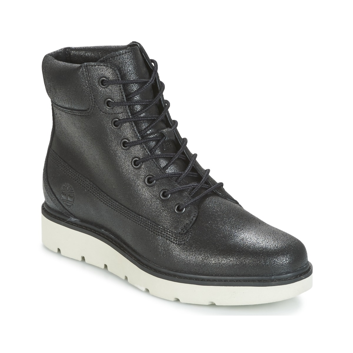 Sapatos Mulher Sapatilhas de cano-alto Timberland Women KENNISTON 6IN LACE UP Preto