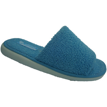 Sapatos Mulher Chinelos Andinas Abrir toe chinelo toalha no azul Andina Azul