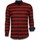 Textil Homem Camisas mangas comprida Tony Backer 51165593 Vermelho