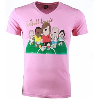 Textil Homem T-Shirt mangas curtas Local Fanatic 5923484 Rosa