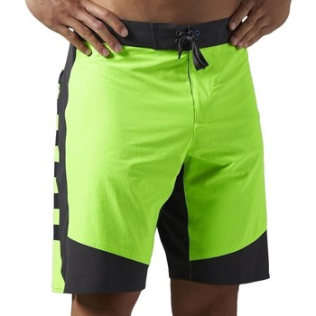 Textil Homem Shorts / Bermudas Reebok Sport OS Cordura 1SH Preto, Verde claro