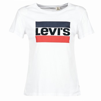 Textil Mulher Graphic Set In Levi's THE PERFECT TEE Branco