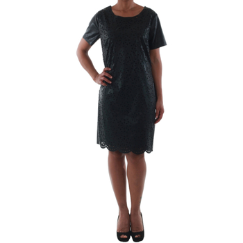 Textil Mulher Vestidos curtos Rinascimento 14007_NERO Negro