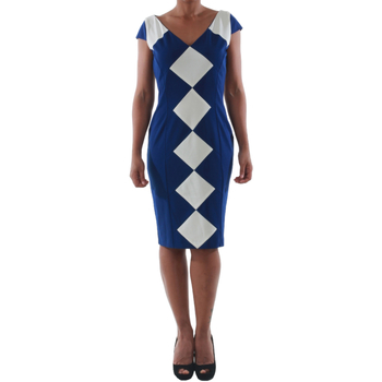 Textil Mulher Vestidos curtos Rinascimento 241.012_BLU Azul