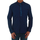 Textil Homem Camisas mangas comprida Sz Collection Man SZM06212 Azul