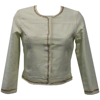 Textil Mulher Jaquetas Sz Collection Woman SZW02011 Amarelo