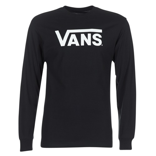 Textil Homem T-shirt mangas compridas Vans VANS CLASSIC Preto