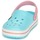 Sapatos Criança Tamancos Crocs Crocband Clog Kids Azul / Rosa