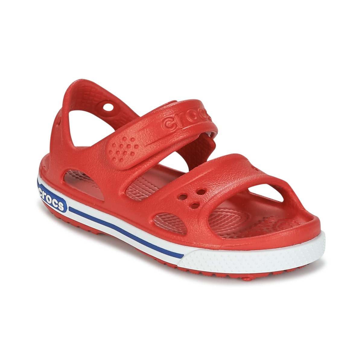 Sapatos Rapaz Sandálias Crocs CROCBAND II SANDAL PS Vermelho