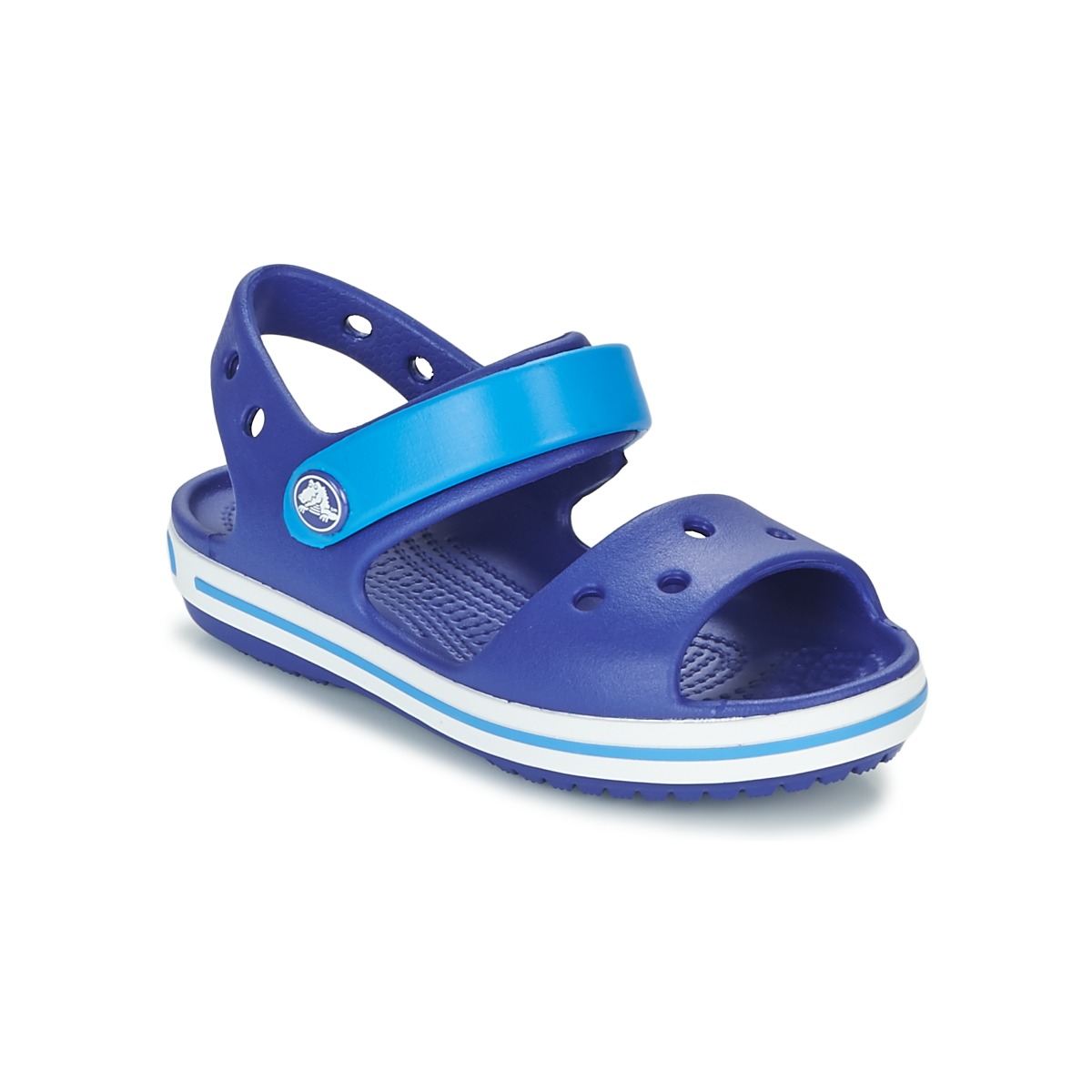 Sapatos Criança Sandálias Crocs Ballerina CROCBAND SANDAL KIDS Azul