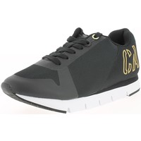 Calvin Klein faux leather low-top sneakers
