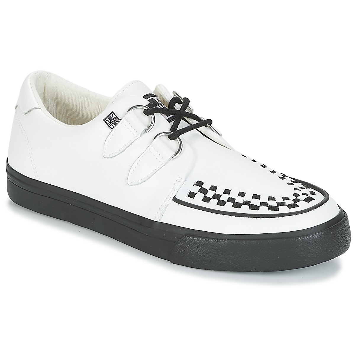 Sapatos Sapatos TUK CREEPERS SNEAKERS Branco / Preto