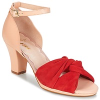 Sapatos Mulher Sandálias Miss L'Fire EVIE Vermelho / Rosa