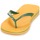 Sapatos Chinelos Havaianas BRAZIL LOGO Amarelo